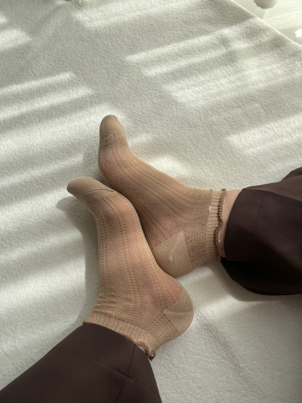 جوراب مچی زنانه توری