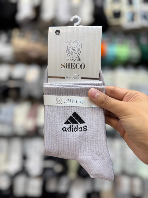 جوراب مردانه adidas نیم ساق
