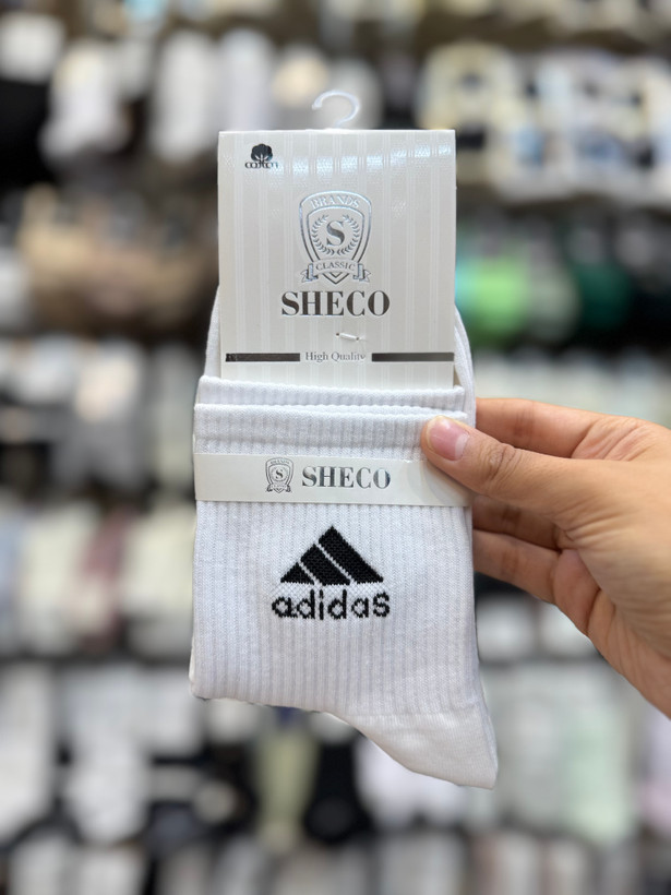 جوراب مردانه adidas نیم ساق