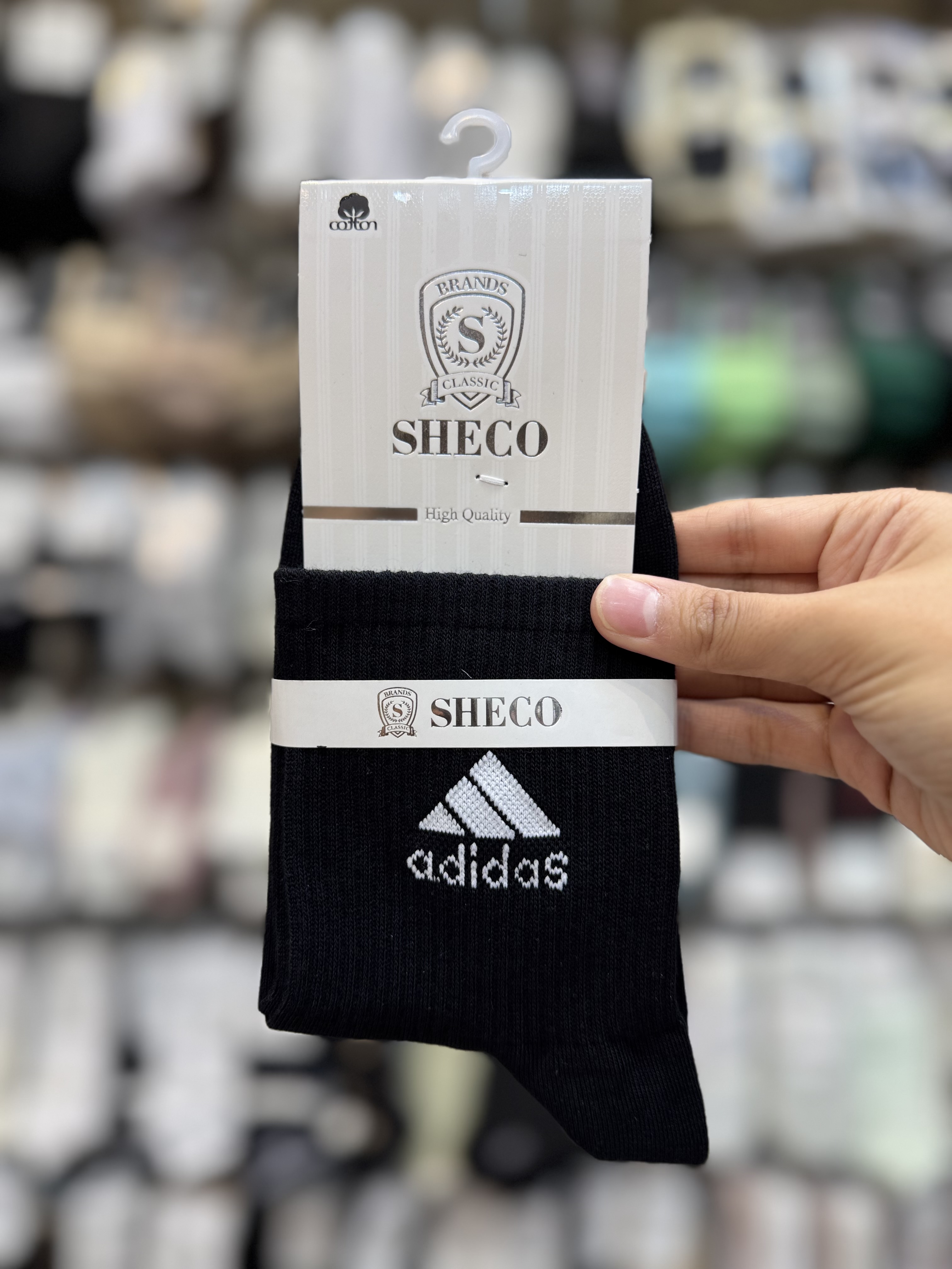 جوراب مردانه adidas نیم ساق