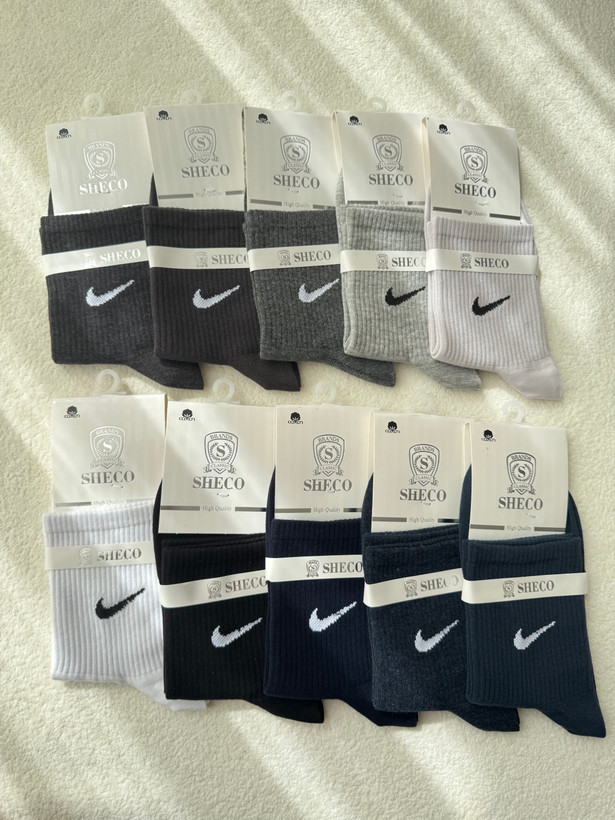 جوراب مردانه Nike نیم ساق
